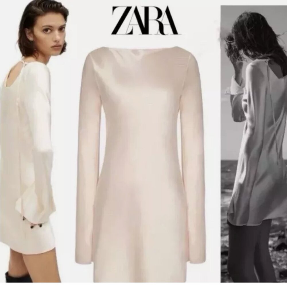 Zara Cream Mini Dress
